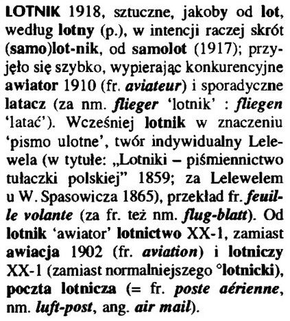 lot czy tuta - lotnik 1859 1918 sztucznie wg lotny czyli letnik.JPG