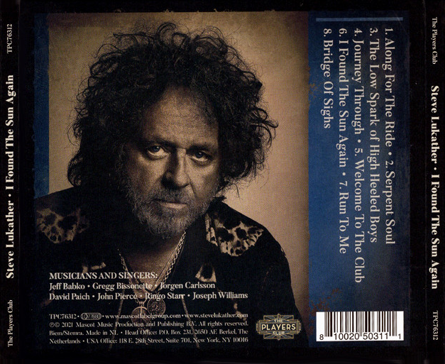 CD BACK COVER - CD BACK COVER - STEVE LUKATHER - I Found The Sun Again.bmp